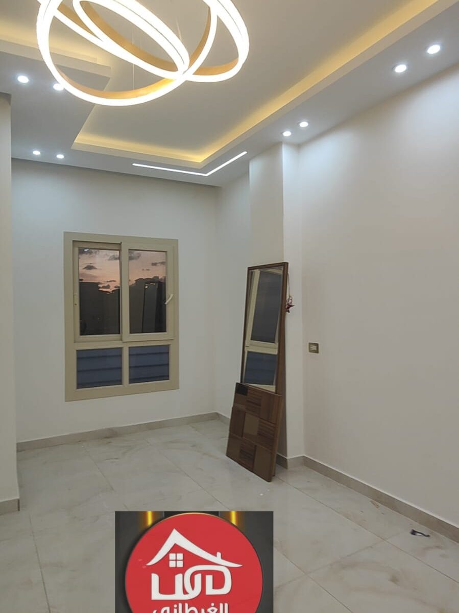 شقة للبيع في دمياط الجديدة فيو مفتوح على مسطح أخضر بالحي الرابع